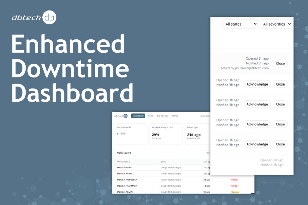 Introducing the Enhanced dbtech Downtime Dashboard