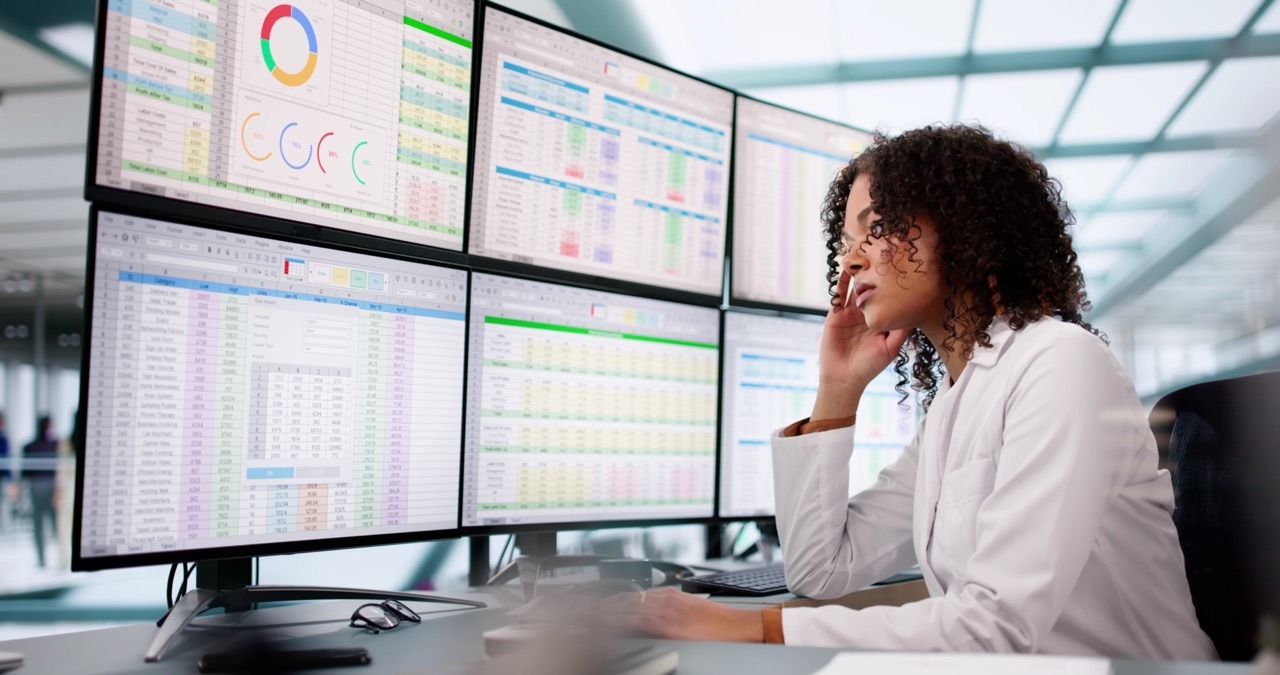 Healthcare IT team reviewing data backup and EHR downtime solution infrastructure in a hospital setting