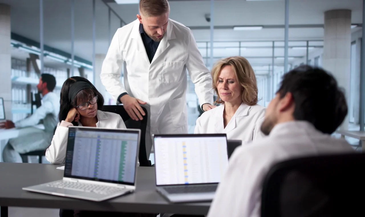Healthcare IT team managing downtime readiness throughout an EHR migration project timeline