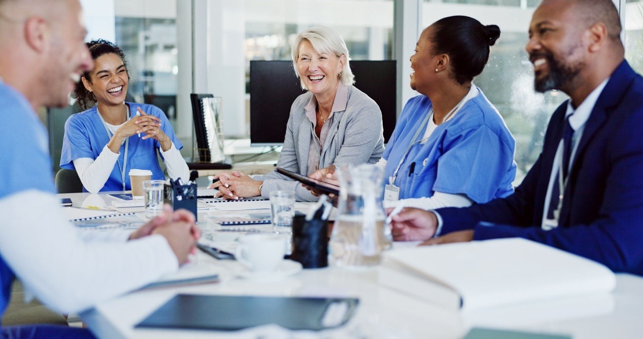 Charge nurse verifying a downtime workstation as part of department downtime governance